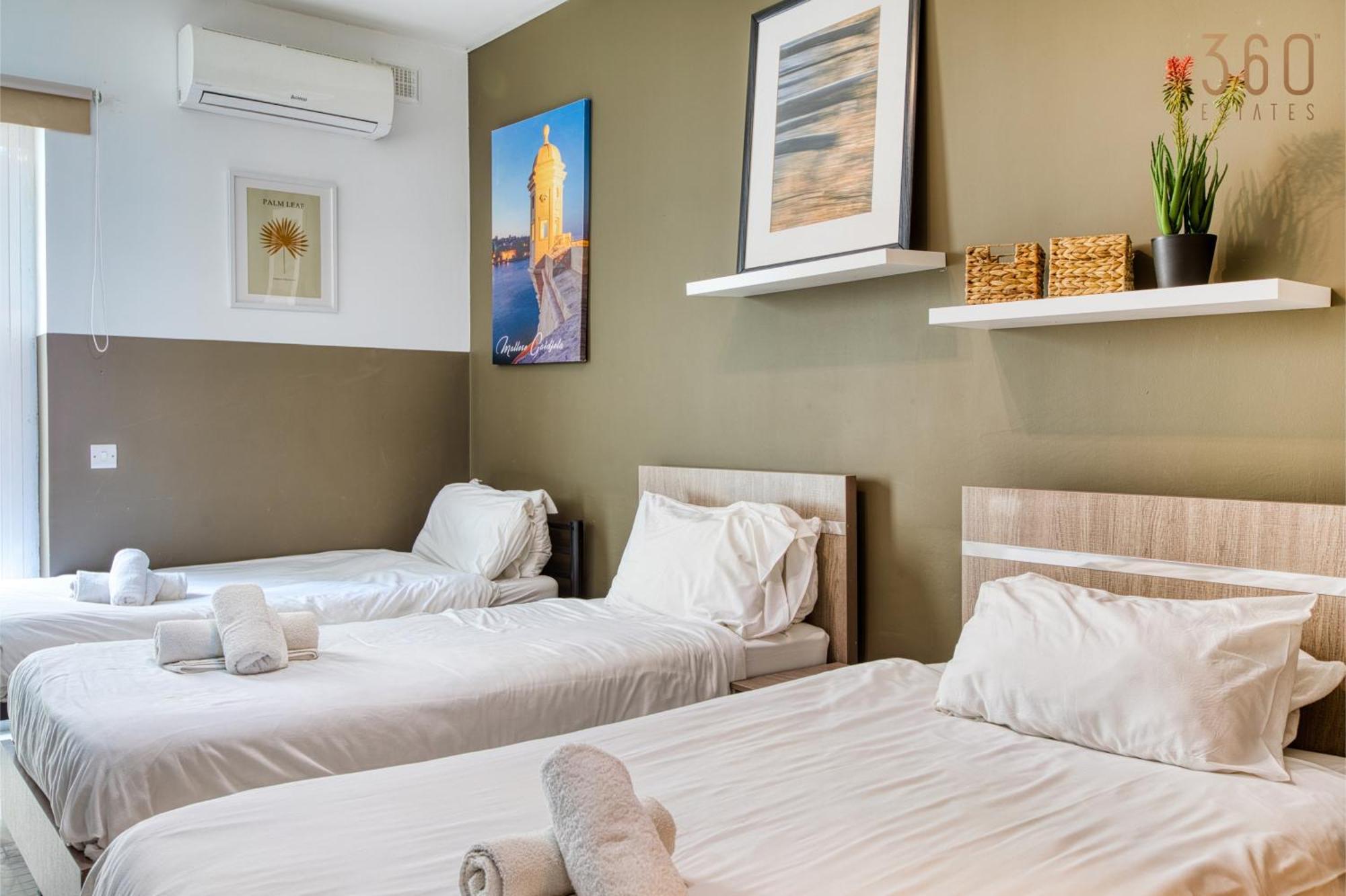 A Lovely 3 Bedroom, 3 Baths Home In The Centre Of Gzira By 360 Estates Buitenkant foto