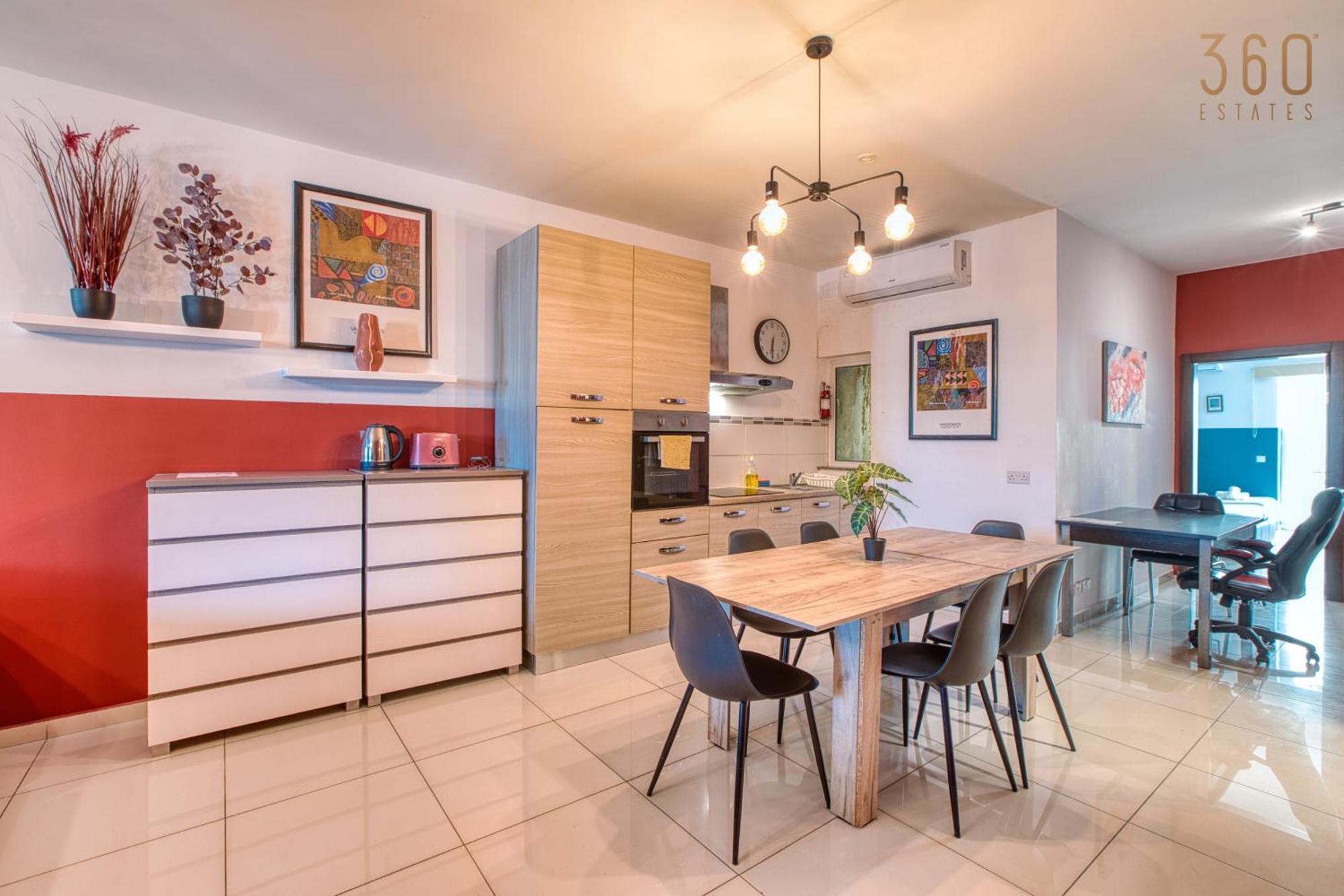 A Lovely 3 Bedroom, 3 Baths Home In The Centre Of Gzira By 360 Estates Buitenkant foto